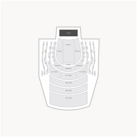Prudential Hall at New Jersey Performing Arts Center Seating Chart ...