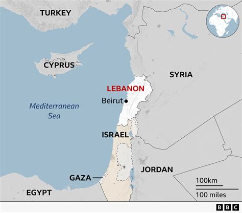 Israel-Lebanon in maps: Tracking the conflict with Hezbollah and Iran ...