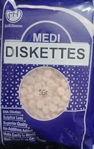 Buy Medi Diskettes 3 Grain - Orange Color, 450 Grams Pack | Diskettes ...