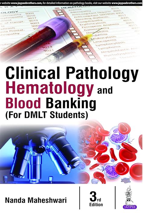 Clinical Pathology, Hematology and Blood Banking (For DMLT Students ...