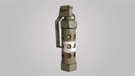 Stun Grenade Military - Flash Bang 3D Model - TurboSquid 2143216