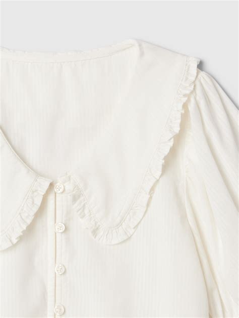 Kids Ruffle Collar Shirt | Gap