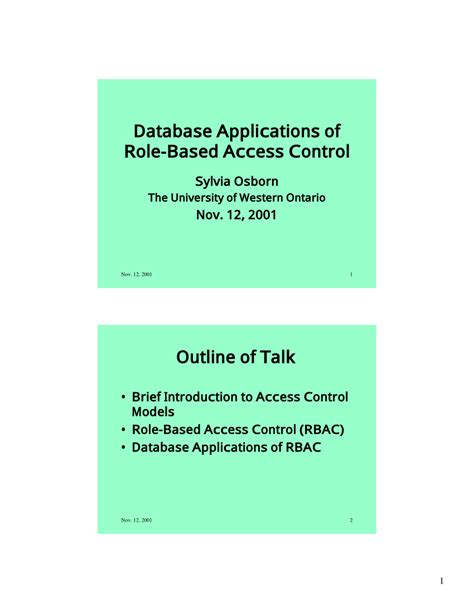 Image result for Models for Database Access Control
