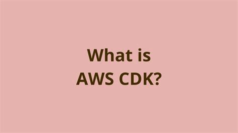 Image result for Cdk Tutorial