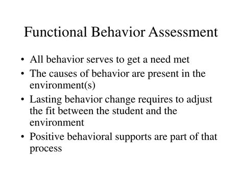 Image result for Functional Behavior Assessment Importance