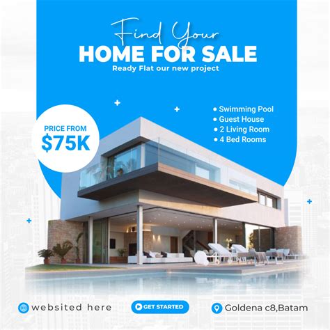 Real Estate Ads Social Media post Banner Design on Behance