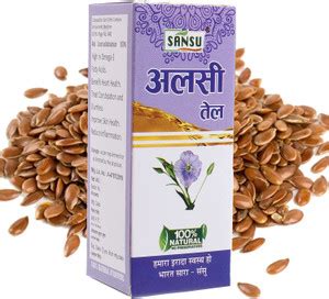 Sansu 100% Pure & Natural Flaxseed OIl For Anti Dandruff, Hair Fall ...