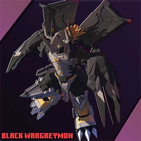 Black Wargreymon - Cable_HHH's Ko-fi Shop
