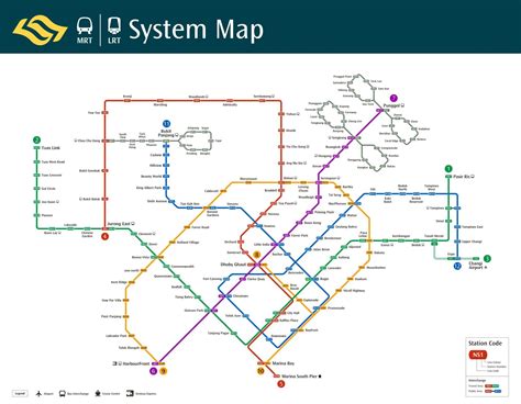 Singapore MRT Map: Compilations of Singapore MRT Map, MRT Lines, Stations & More - AllSGPromo