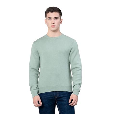 Buy Red Tape Viscose Round Neck Solid Sweater For Men | Essential ...