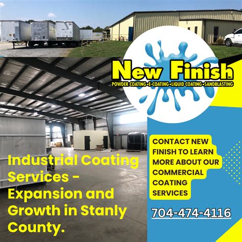 Industrial Coating Services - Projecting 20 New Jobs in Stanly County ...