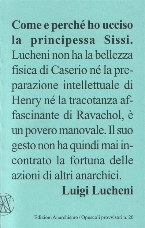 come e perchè ho ucciso la principessa Sissi