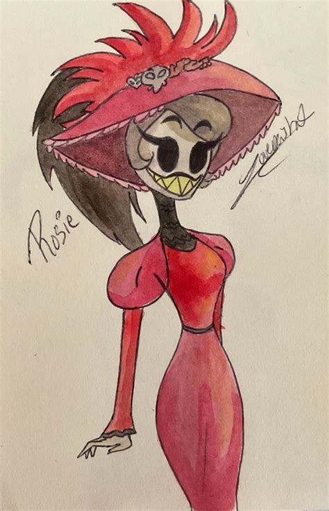 Hazbin hotel: rosie by lovylovecristal on DeviantArt