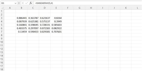 Image result for How to Use Randarray Function in Excel