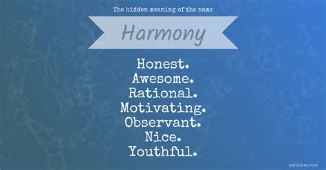 Short Meaning Of Harmony at Corrina Davis blog