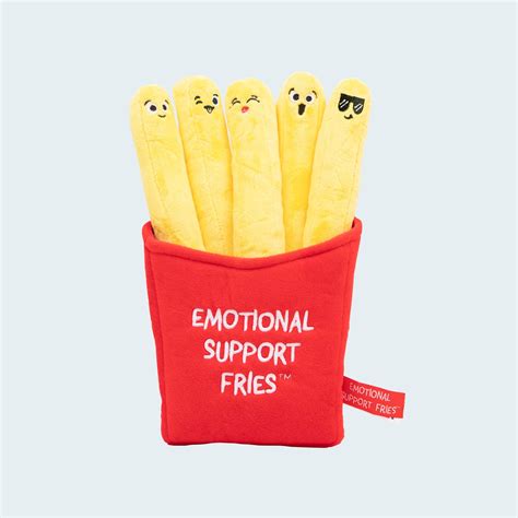 Emotional Support Fries Viral Cuddly Food Plush | by Relatable