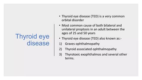 Thyroid eye disease | PPTX