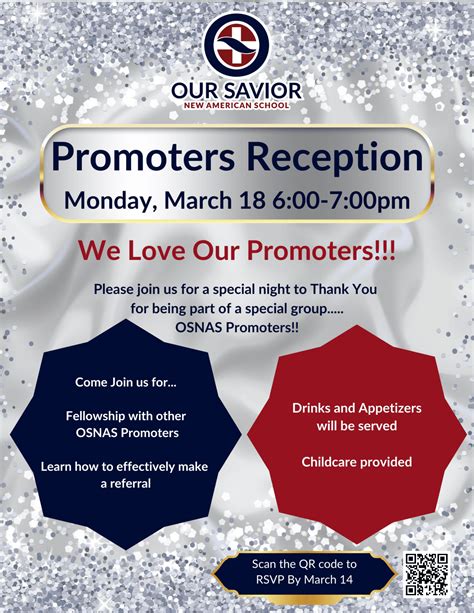 Promoters’ Reception – Our Savior New American School