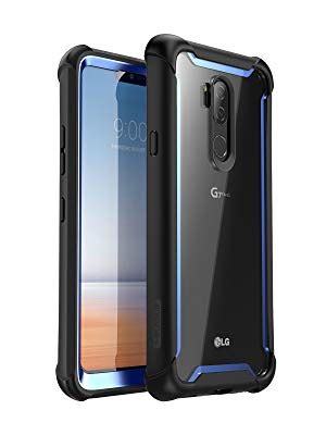 i-Blason Ares Full-Body Rugged Clear Bumper Case with Built-in Screen ...