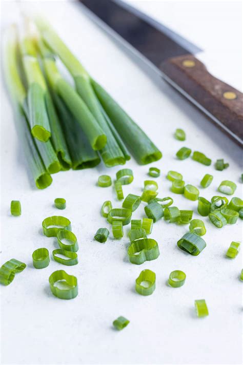 Chopped Green Onion How To Cut Green Onions: An Easy Guide (+Many