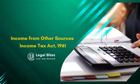 Income from Other Sources under the Income Tax Act, 1961