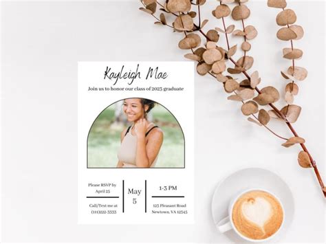 Image result for Graduation Invitation Layout