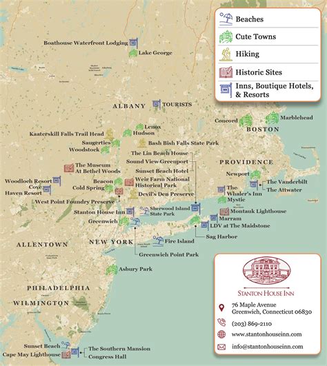 Best NYC Weekend Getaways: Top 23 Most Unique Spots | Stanton House Inn