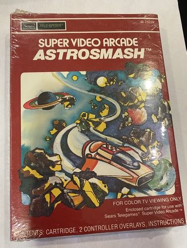 SEALED Astrosmash Sears Super Video Arcade India | Ubuy