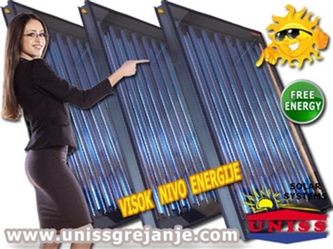Uniss Grejanje - SOLARNI VAKUUMSKI KOLEKTORI / Solarni kolektori ...