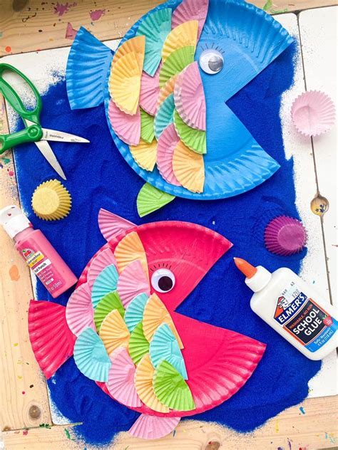 Image result for Paper Plate Fish