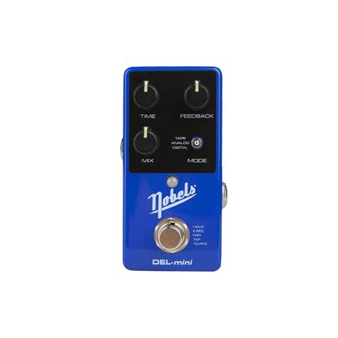 Nobels DEL-mini Digital Delay Pedal – Stompbox.in