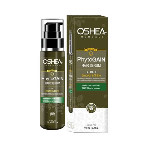 Buy Oshea Herbals Phytogain Natural Non Sticky Hair Serum | For Instant ...