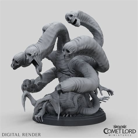 The False Hydra - Physical Version - Comet Lord Miniatures