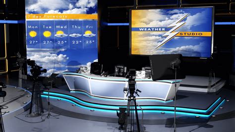 Weather TV Studio 2 - iClone/Scenes & Props - Reallusion Content Store