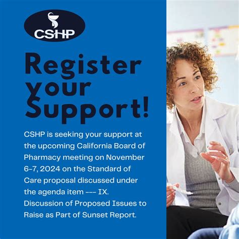 Join us & Register Your Support at the Nov 6-7 Board of Pharmacy ...
