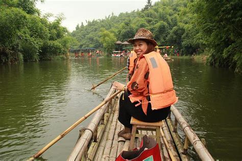 观光竹排制作（定型编）DIY Sightseeing bamboo row