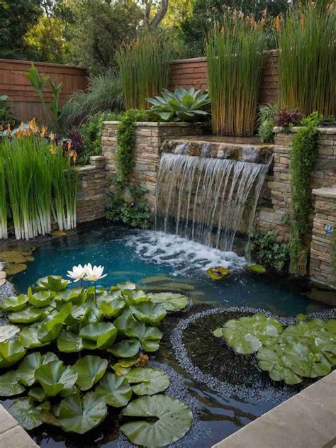 47 Stunning Small Backyard Pool Ideas with Waterfall in 2024