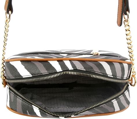 Buy Girls Womens Leopard Snake Zebra Print Faux Leather Square ...