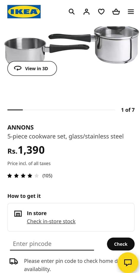 Stock availability - IKEA