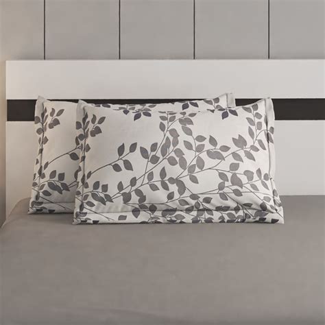 Buy Oxford Aspen Set of 2 Printed Pillow Covers - 70x45cm from Home ...