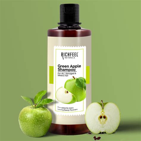 Richfeel Green Apple Shampoo 500 ml – richfeelnaturals.com