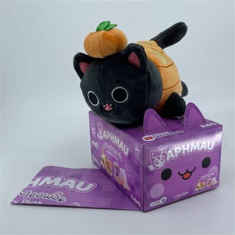 Buy Aphmau MeeMeows PUMPKIN CAT Mystery Surprise Plush Meemeow Litter 1 ...