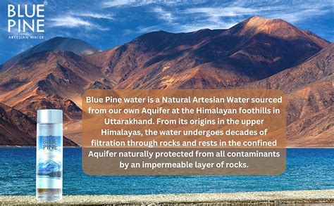 Blue Pine Fine Artesian Water Natural Mineral Water