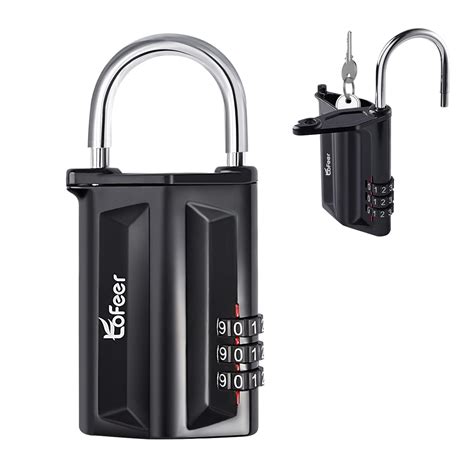 Small Key Lock Box,Hanging Safe Lockbox for House key Portable Key ...