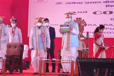 Convocation 2021 – Dr. Rajendra Prasad Central Agricultural University