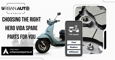 Choosing the Right Hero Vida Spare Parts for You – Urban Auto Parts