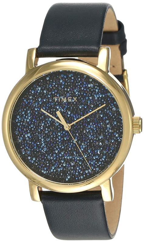 TIMEX Crystal Opulence Analog Blue Dial Women's Watch-TW2R98100 ...