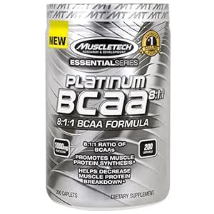 Muscletech Platinum BCAA 8:1:1-200 Caplets : Amazon.in: Health ...