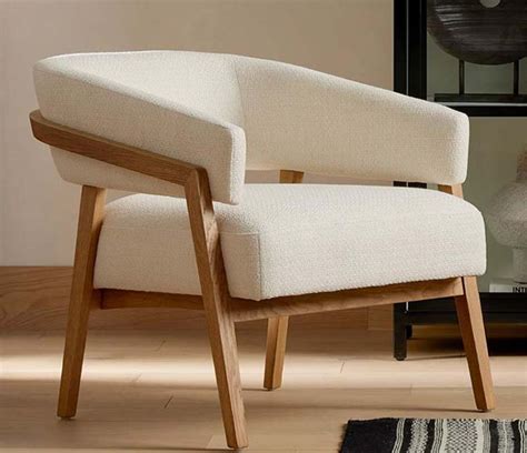 BH Minimalist Fabric Lounge Chair | Buy in Kerala Online - BuildHUB