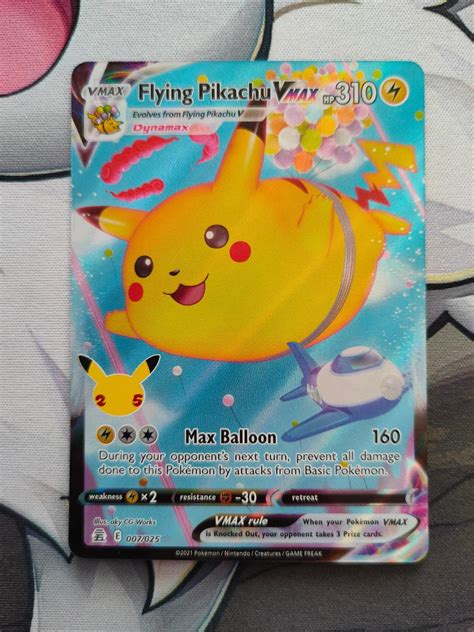 Pokémon karta Flying Pikachu VMAX (CEL 007) - Celebrations | Aukro